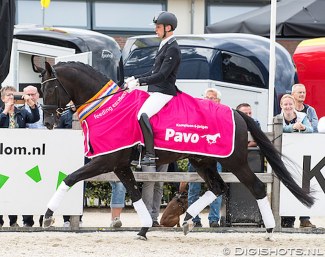 Bart Veeze and Imposantos at the 2019 Pavo Cup Finals :: Photo © Digishots.nl