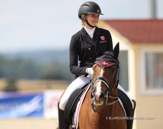 Laura Jarlkvist Rasmussen and Aatoftens Dornier at the 2020 CDI Hagen :: Photo © Astrid Appels