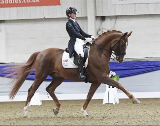Annabella Pidgley and Belafonte at the 2020 CDI Keysoe :: Photo © Kevin Sparrow