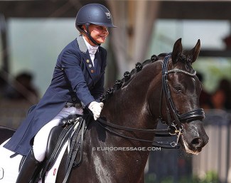 Adrienne Pot and Bon-Ami at the 2020 CDI Wellington :: Photo © Astrid Appels