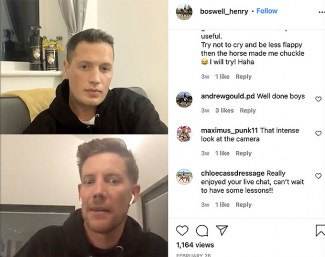 Instagram Live session with Henry Boswell and Matt Frost