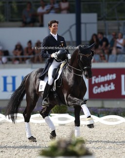 Juan Matute Guimon and Don Diego at the 2018 CDIO Aachen :: Photo © Astrid Appels