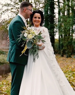 Jeanine Nieuwenhuis and Jeffrey Den Hollander got married