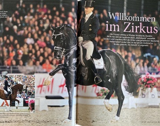 St. Georg's controversial show report of the 2009 European Championships in Windsor, where Totilas made his rise to stardom. The title was "Welcome to the Circus" 