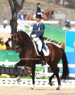 Johnson at the 2016 Olympic Games in Rio de Janeiro :: Photo © Astrid Appels