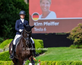 Kim Pfeiffer on Tesla at the 2024 CDN Kronberg :: Photo © Stefan Lafrentz