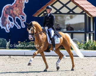 Philipp Ruwe and Zafferano at the 2022 CDN Hagen :: Photo © Stefan Lafrentz