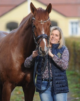 Helén Uddefors with the mare Valentina Rossi :: Photo ©  Joanna Sjöberg