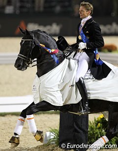 Edward Gal and Totilas at the 2010 World Equestrian Games :: Photo © Astrid Appels