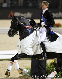 Edward Gal and Totilas at the 2010 World Equestrian Games :: Photo © Astrid Appels