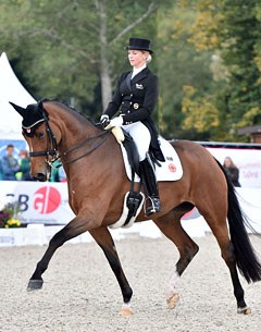Jessica Von Bredow Werndl And Zaire Sweep 2015 Cdi Donaueschingen