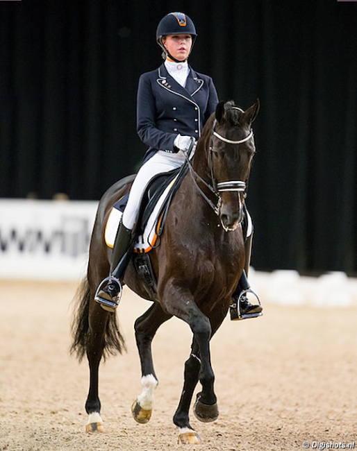 Diana van den Bovenkamp and Corvette at the 2016 CDI Drachten :: Photo © Digishots