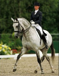 Anky van Grunsven and Junior STV at the 2000 CDI Arnheim