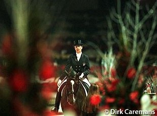 Van Grusven and Joker at the 2000 CDI Mechelen :: Photo © Dirk Caremans