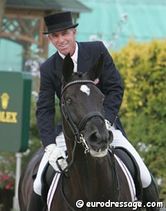 George Williams and Rocher at the 2005 CDIO Aachen :: Photo © Astrid Appels