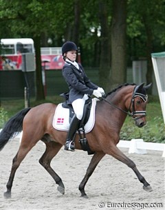 Nanna Skodborg Merrald and Centrum at the 2009 CDI-PJYR Weert :: Photo © Astrid Appels