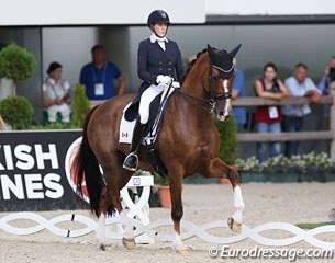 Brittany Fraser and All In at the 2017 CDIO Aachen :: Photo © Astrid Appels