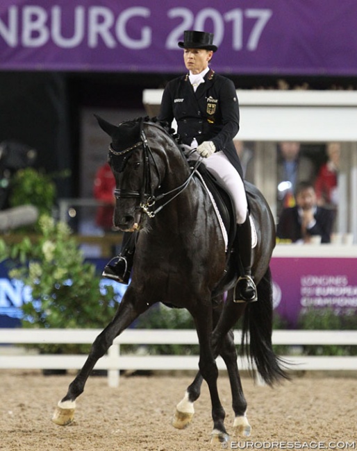 Isabell Werth and Weihegold OLD at the 2017 European Championships :: Photo © Astrid Appels