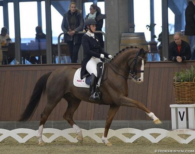 Kasprzak and Quarton at the 2018 CDN Asbjerg :: Photo © Ridehesten