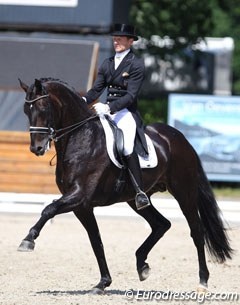 Edward Gal and Zonik at the 2017 CDI Roosendaal :: Photo © Astrid Appels