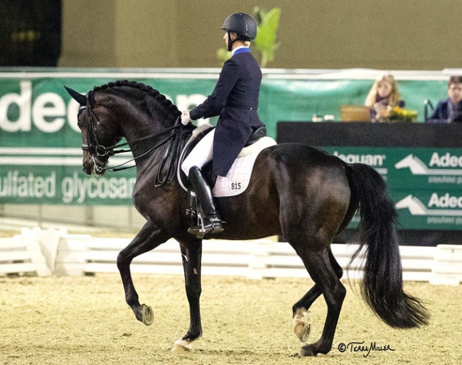 Schut-Kery and Sanceo at the 2018 CDI-W Del Mar :: Photo © Terri Miller
