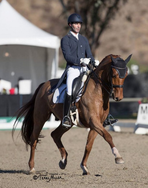 Nick Wagman and Ferano at the 2018 CDI-W Temecula :: Photo © Terri Miller