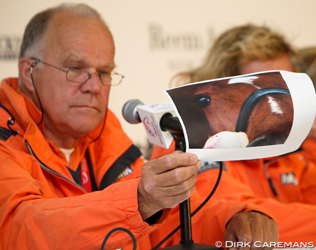 Jan Greve at the 2010 World Equestrian Games :: Photo © Dirk Caremans
