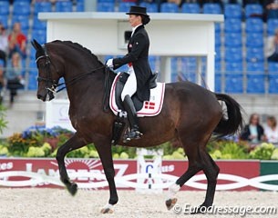 Mikala Munter and My Lady at the 2015 European Championships :: Photo © Astrid Appels