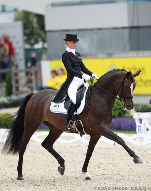 Isabel Freese and Furst Levantino at the 2016 CDIO Aachen :: Photo © Astrid Appels