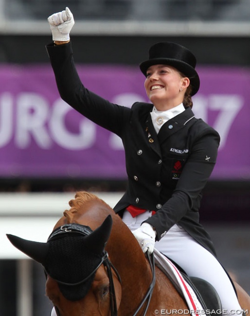 Cathrine Dufour at the 2017 European Championships :: Photo © Astrid Appels