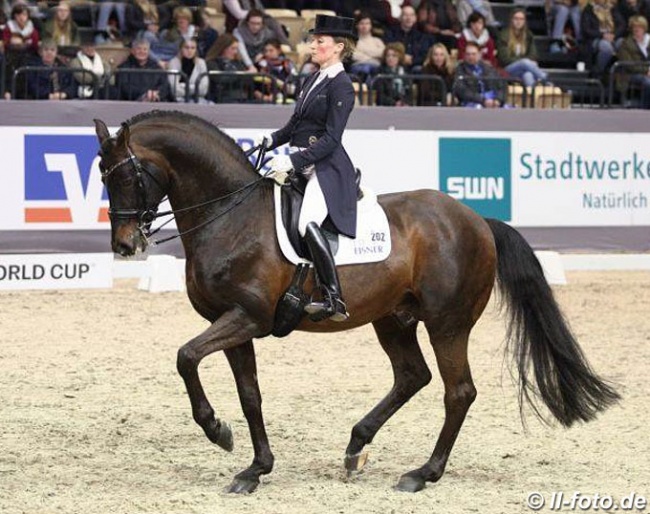 Helen Langehanenberg and Damsey at the 2018 CDI-W Neumunster :: Photo © LL-foto