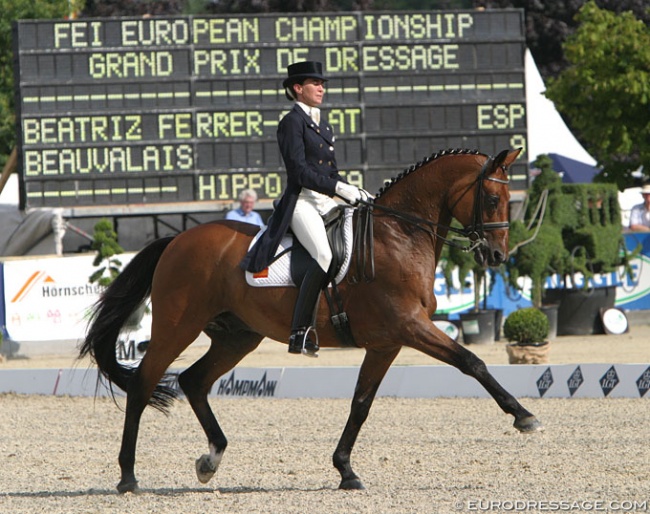 Ferrer-Salar and Beauvalais at the 2005 European Championships in Hagen :: Photo © Astrid Appels