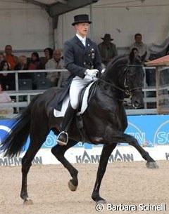 Falk Stankus and Haakon at the 2007 CDN Lingen :: Photo © Barbara Schnell