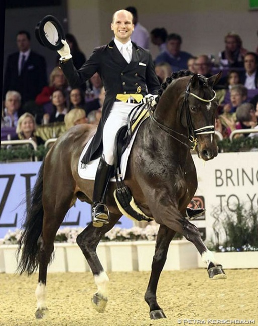 Matthias Bouten and Dante Deluxe MJ at the 2015 CDI Frankfurt :: Photo © Petra Kerschbaum