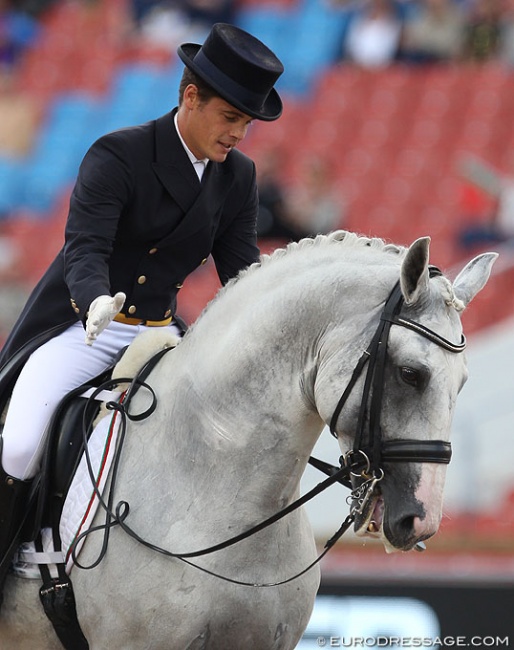 Vasco Mira Godinho and Bariloche JGR at the 2017 European Championships in Gothenburg :: Photo © Astrid Appels