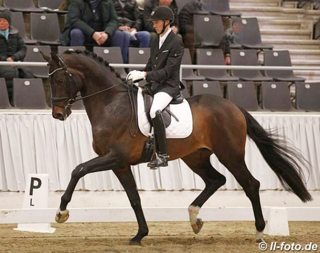 Thomas Sigtenbjerggaard on Jovian at the 2018 Verden Sport Test :: Photo © LL-foto