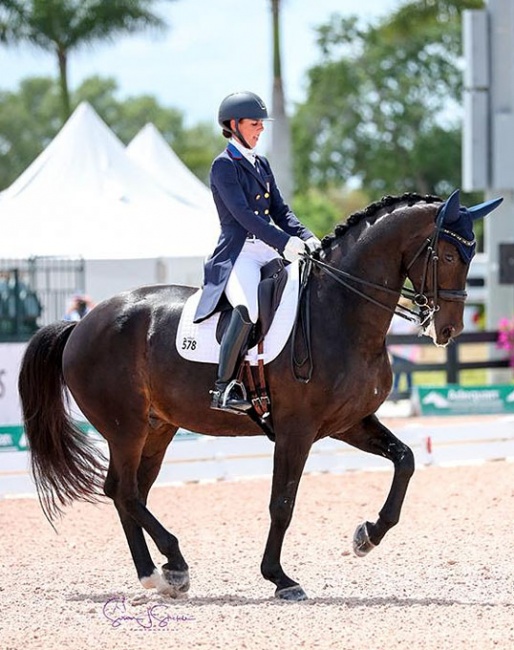 Kasey Perry-Glass and Gorklintgaards Dublet in their Wellington come back :: Photo © Sue Stickle