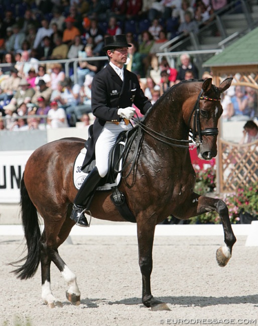 Martin Schaudt and Weltall at the 2005 CDIO Aachen :: Photo © Astrid Appels