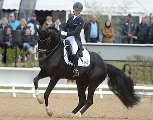 Fanny Verliefden and Indoctro at the 2017 CDI Saumur