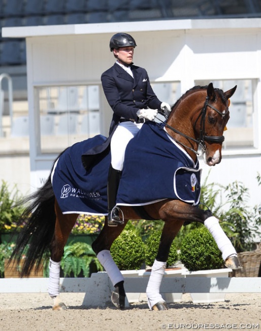 Henri Ruoste and Roccabar at the 2018 CDI Aachen :: Photo © Astrid Appels