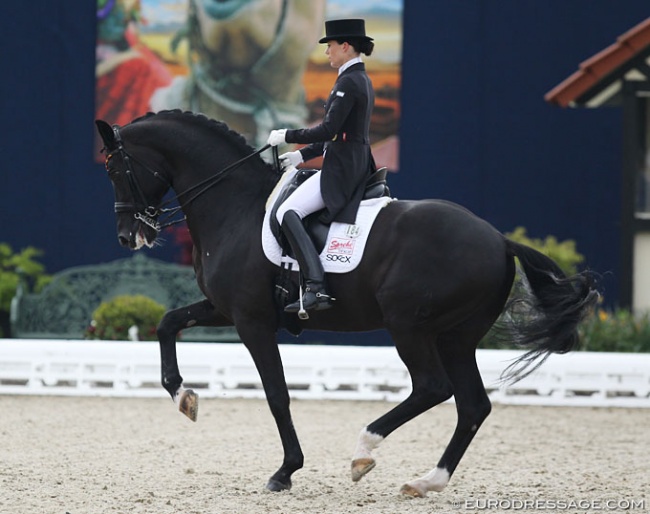 Kristina Broring-Sprehe and Desperados at the 2018 CDI Hagen :: Photo © Astrid Appels