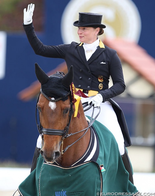 Isabell Werth and Emilio at the 2018 CDI Hagen :: Photo © Astrid Appels