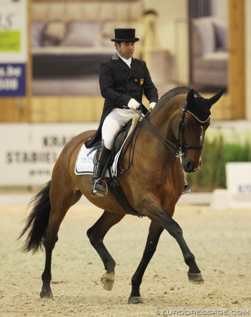 Sergio Martin Palos and Batuta at the 2018 CDI Lier :: Photo © Astrid Appels