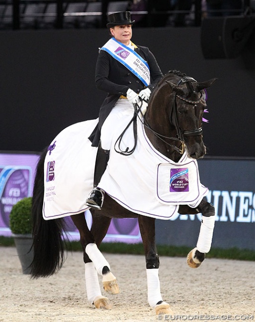 Isabell Werth and Weihegold at the 2018 World Cup Finals :: Photo © Astrid Appels