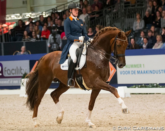 Madeleine Witte-Vrees and Charmeur in 2016 :: Photo © Dirk Caremans