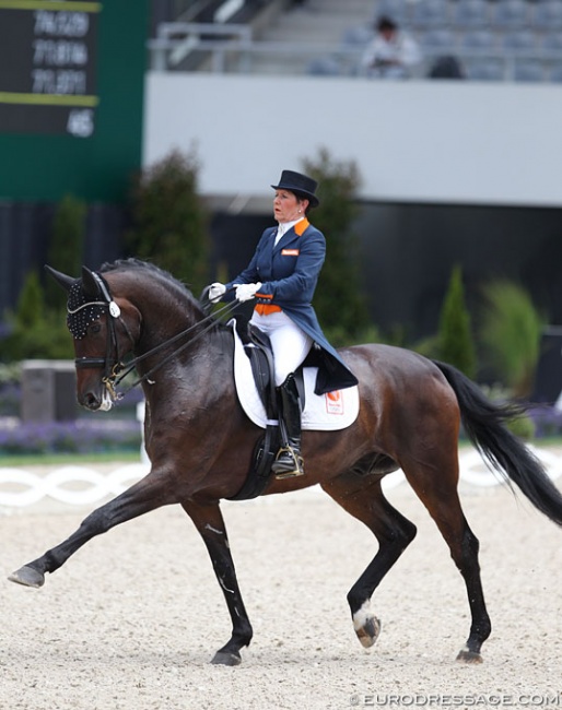 Jeannette Haazen and Dabanos d'O4 at the 2017 CDIO Aachen :: Photo © Astrid Appels