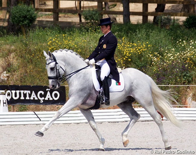 Vasco Mira Godinho and Bariloche JGR at the 2018 CDI Cascais :: Photo © Rui Pedro Godinho