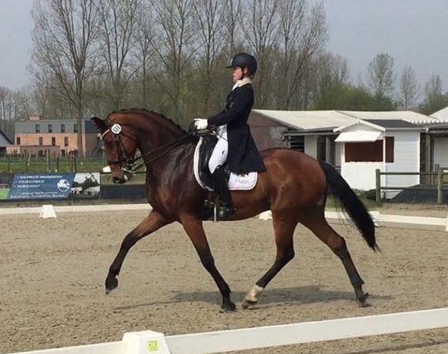 Loranne Livens and Aragon at the 2018 CDN Diepenbeek