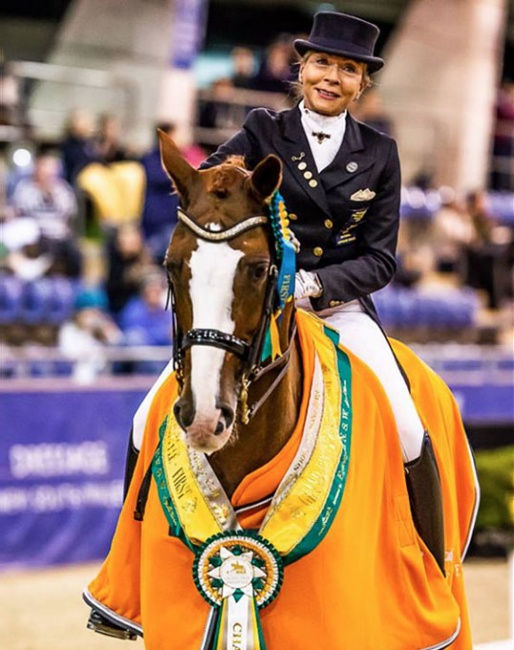 Judy Dierks and Diamond Star at the 2018 CDI Sydney