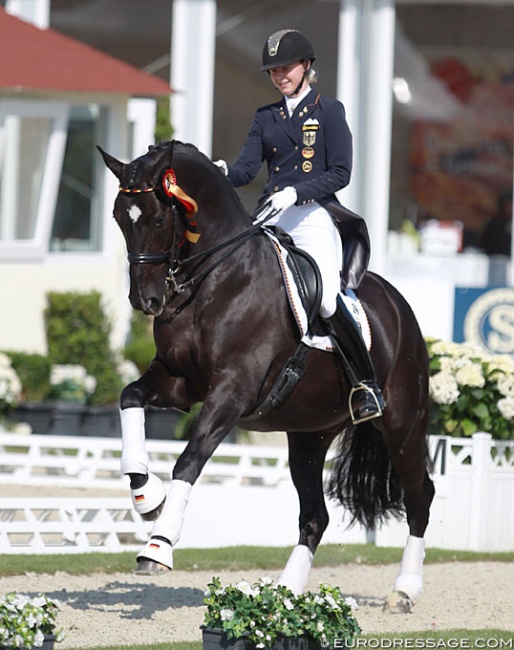 Sanneke Rothenberger and Deveraux at the 2015 CDIO Hagen :: Photo © Astrid Appels